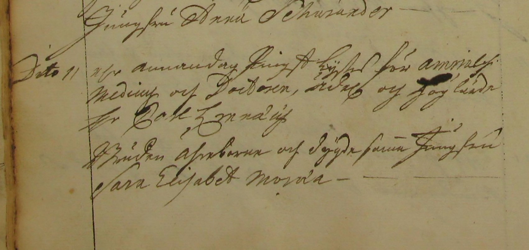 Lysningsnotisen för Linné och Sara Lisa finns att läsa i Stora Kopparbergs kyrkobok för året 1739.Foto Arkiv Digital..jpg